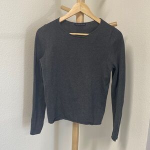 Brandy Melville Dark Grey Long Sleeve Tee